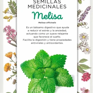 Arandela Plana Semillas Melisa Medicinal Batlle