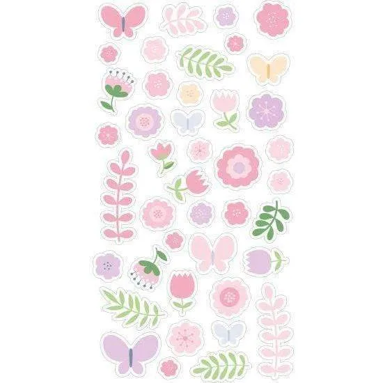 Artemio stickers adhesivos Lovely swan flores 11004758