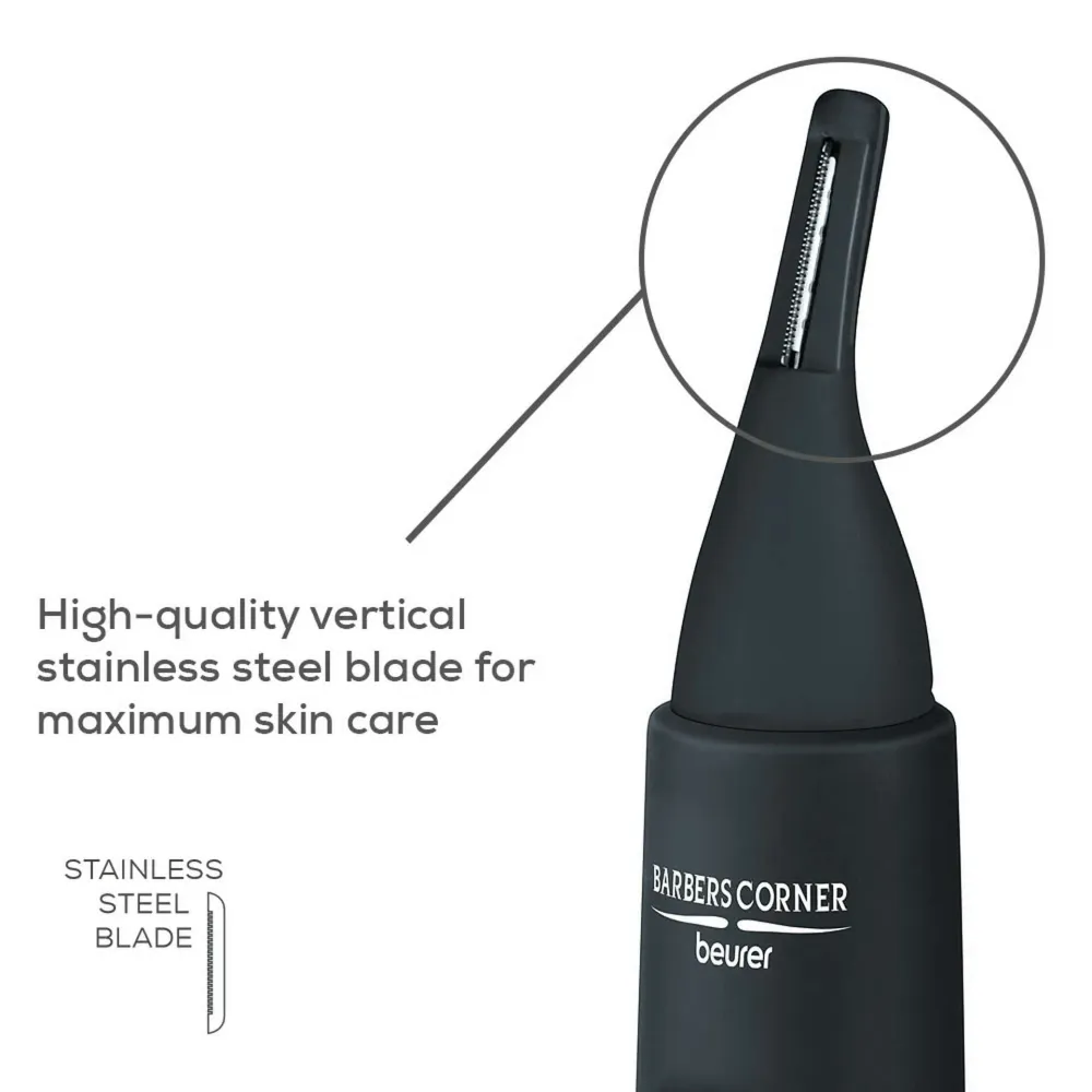 Gran Resistencia Tondeuse de précision nez & oreille en acier inoxydable