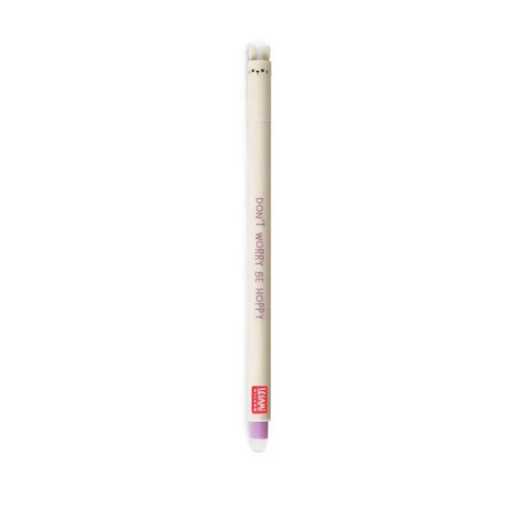 Legami Stylo Gel Effaçable 0.7mm - Bunny