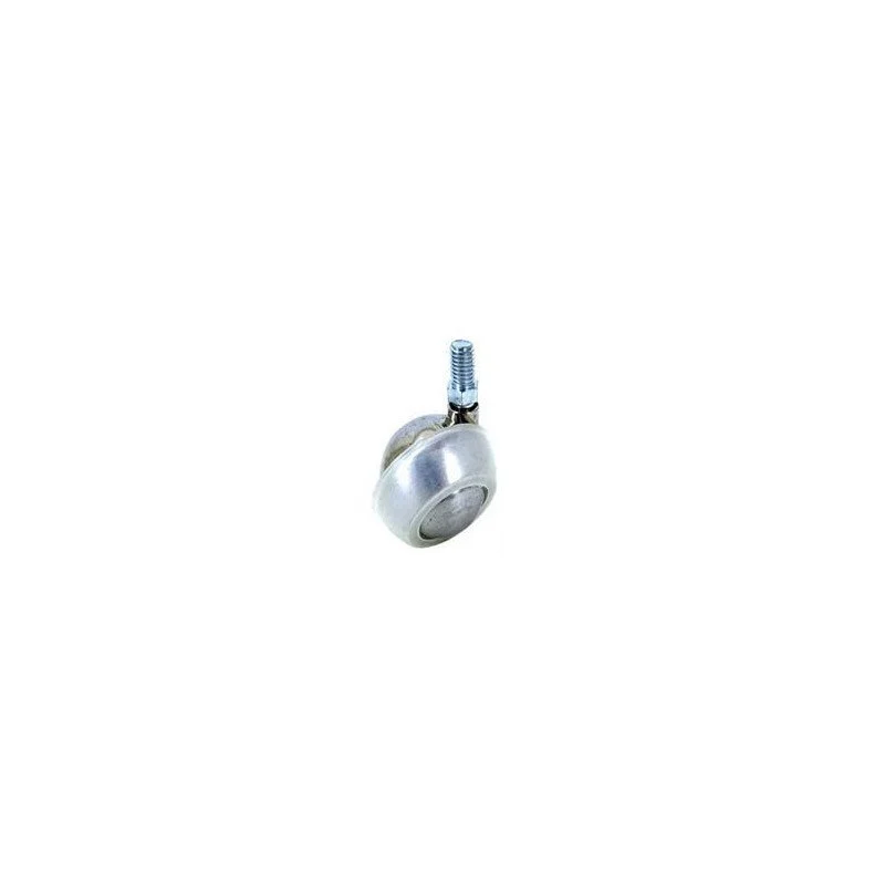 Roulette Spherique Pivotante, Tige Filetée, Ø 45 Mm Caujolle