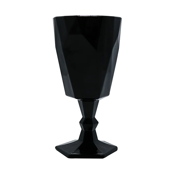 Copa Diamante 9 2/5 Oz (267ml) Negro Solido Fractal