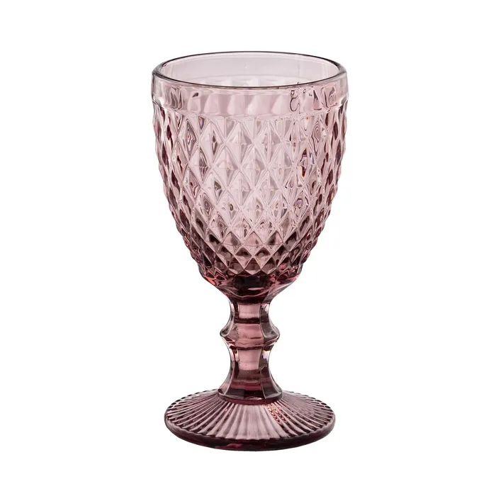 Copa Rosa de Cristal Resistente la Corrosión