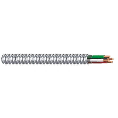 250' 10/3 Stranded Type MC Ligero Aluminum Interlocked Armor Armorlite Copper Conductor 600V