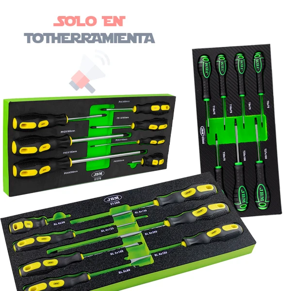 Arandela para Madera [EXCLUSIVO] DESTORNILLADORES PLANO + ESTRELLA +TORX