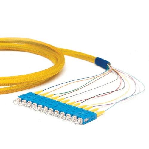 Pigtail Assemblies Unitario Mode ST 12 Fiber 3 Meters Length P8ST12-3M