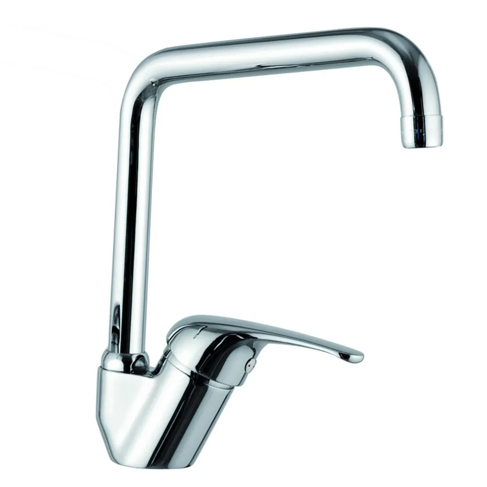 Miscelatore lavello canna alta modello Epic Rubinetterie Mariani ottone cromato