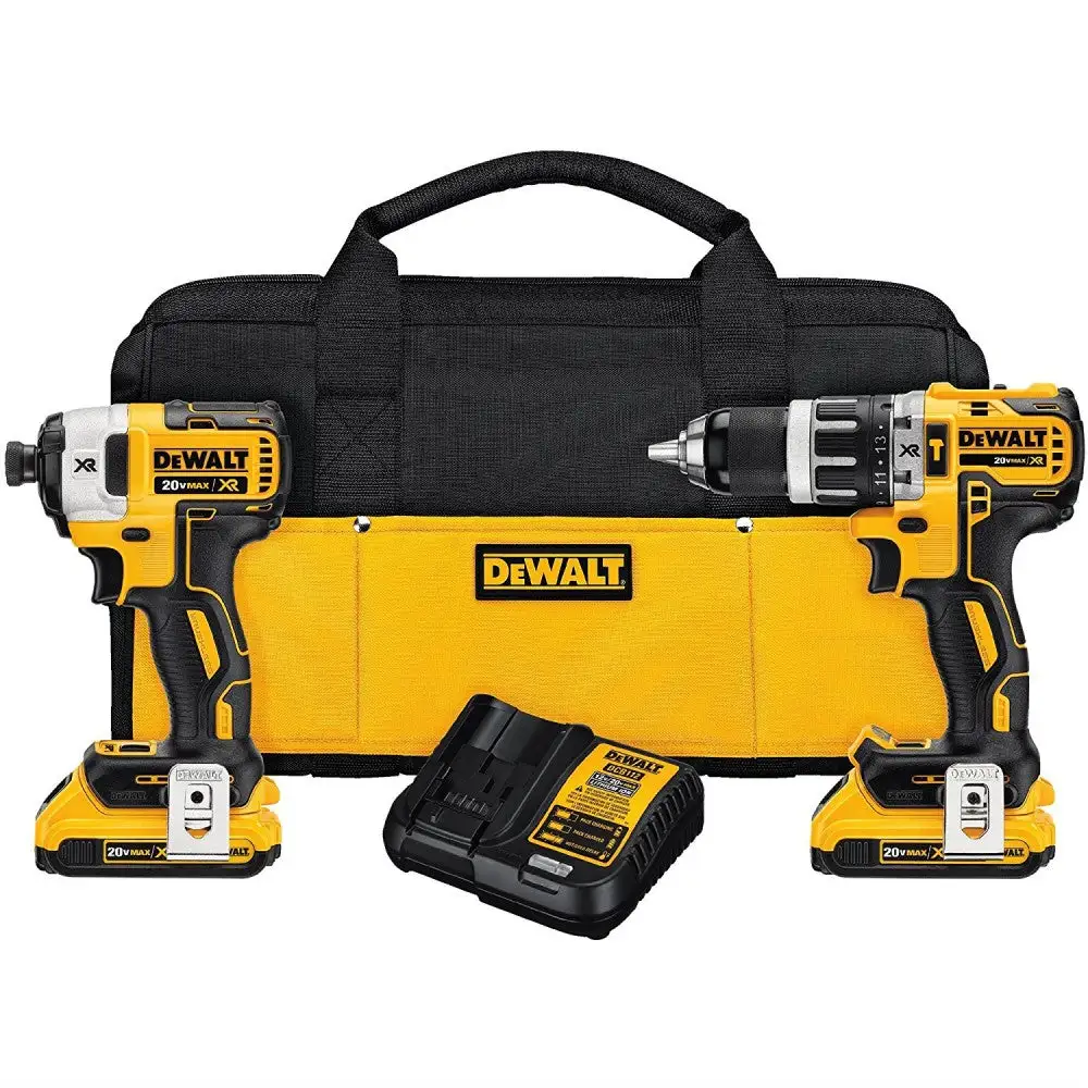 Profesional de Alta Precisión Rotomartillo xr 20v + atornillador xr 1/4" sin carbones dewalt
