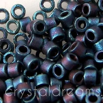 11/0 MIYUKI delica DB0325 - Metallic Matte ñil Iris - 1gr.
