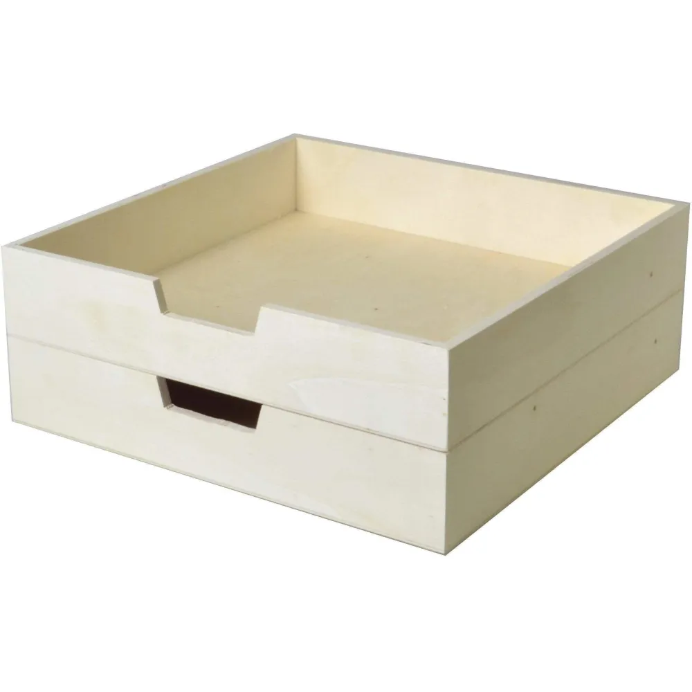 Artemio set 2 bandejas para papel 30x30 14002577 de Acero Inoxidable