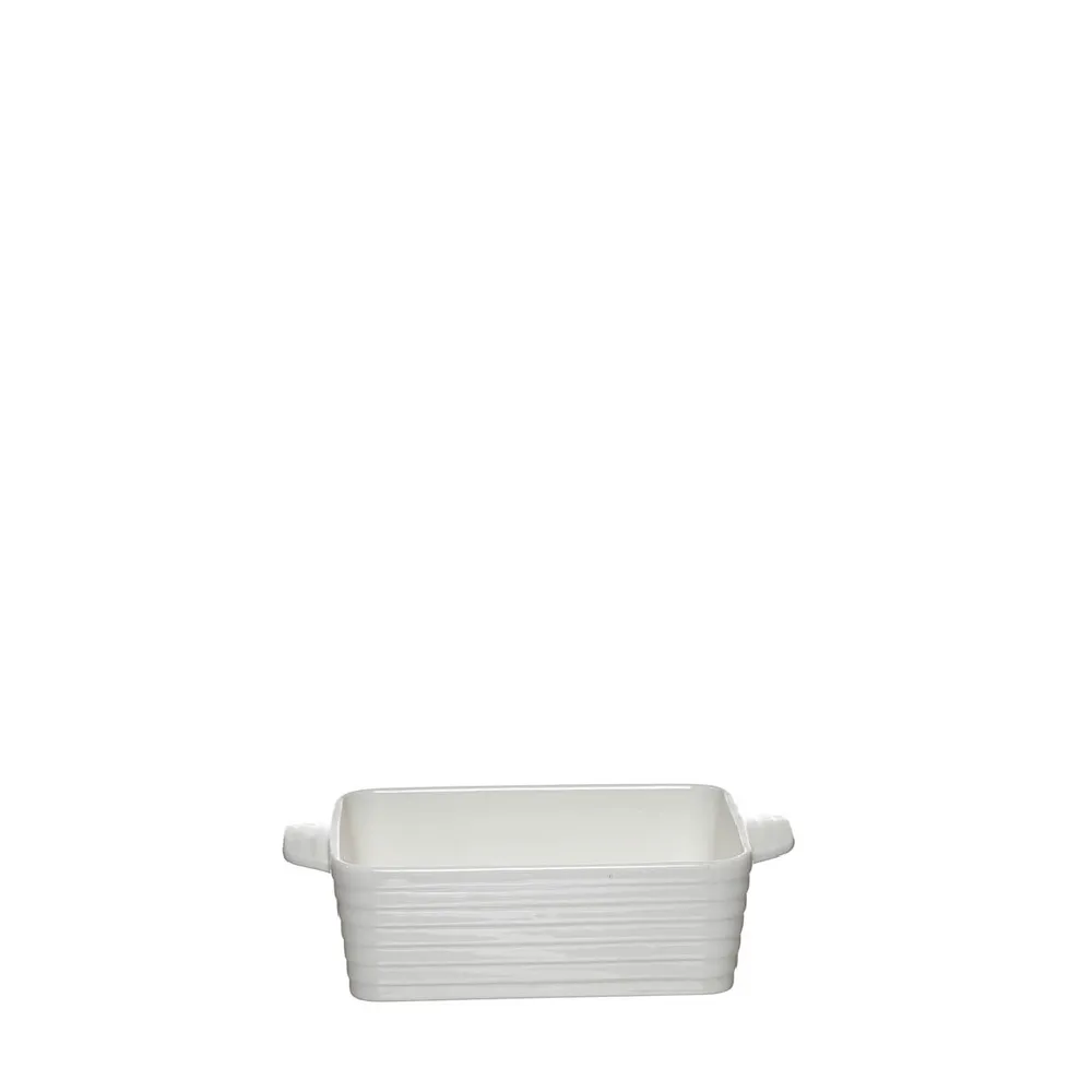 MINI FUENTE PORCELANA RECTANGULAR
