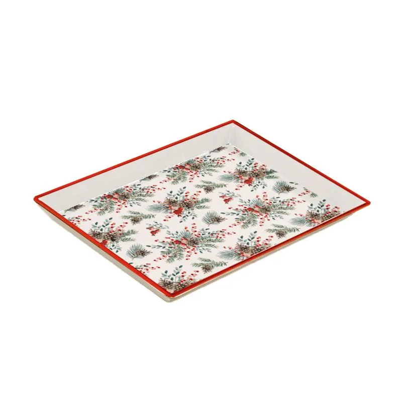 BANDEJA VACIABOLSILLOS 20X14CM NAVIDAD
