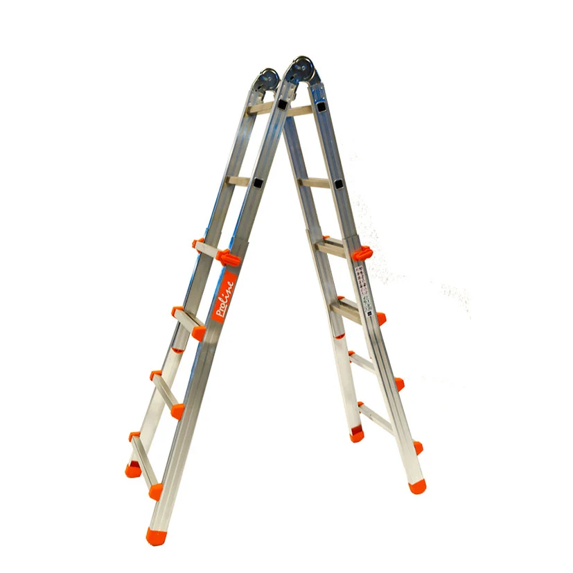 Escalera telescopìca con Protector contra Sobrecarga