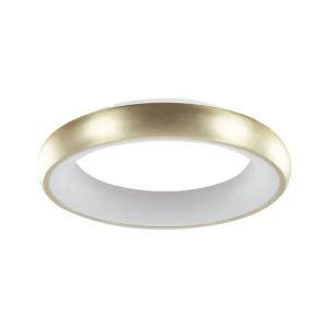 Lámpara de techo LED ATARAN Metálico Dorado