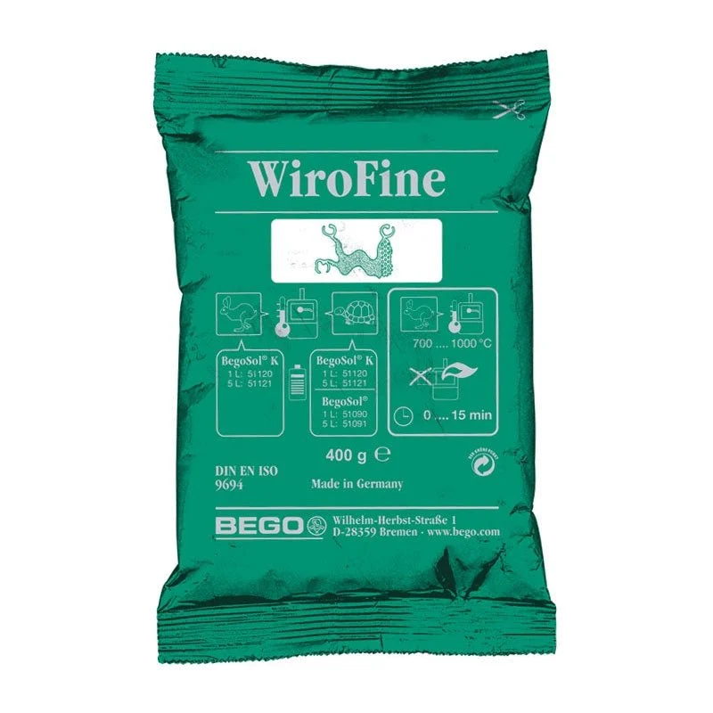 Bisagra de Cofre Wirofine Revêtement Stellite Bego Chauffe Rapide ou Normale