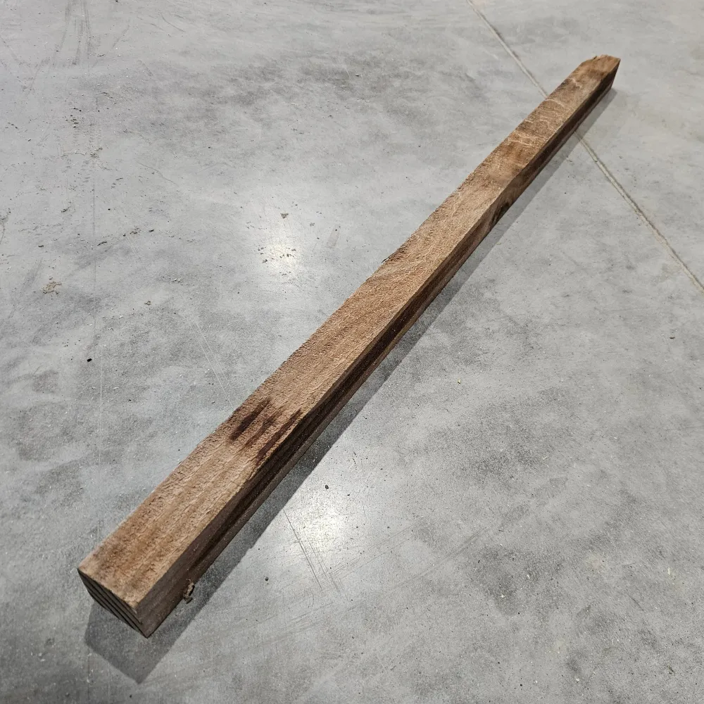 Bisagra de Fuelle Tasseau resineux bois massif - 50 x 50 - L=0.9m (brut de sciage)