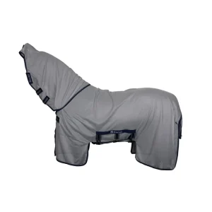 Buzz-Off X Big Neck Fly Rug Fixed Neck Plata 125