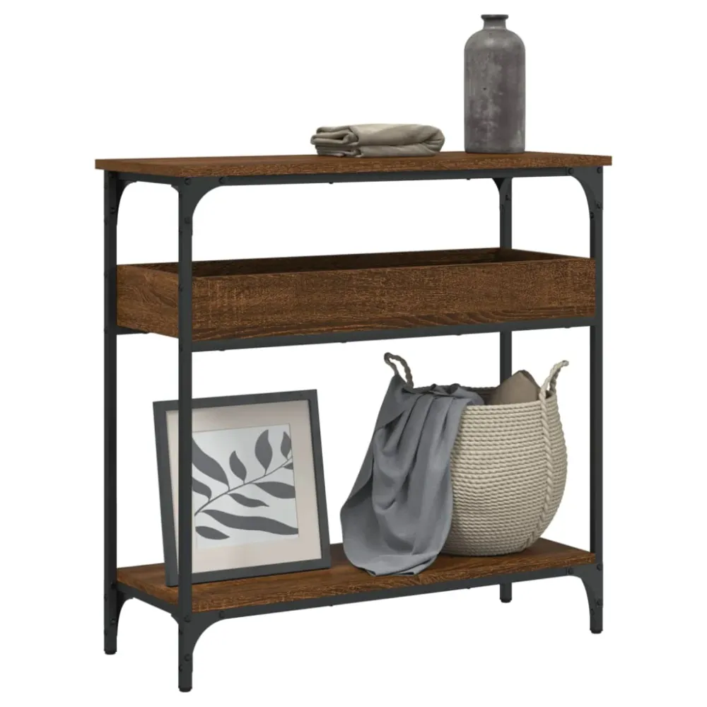 Wandtafel Nivaro met Schap | Luxeline