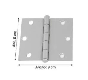 Bisagra capuchina 3 1/2"x3 1/2" c/unidad - Sigma | Acero Galvanizado |
