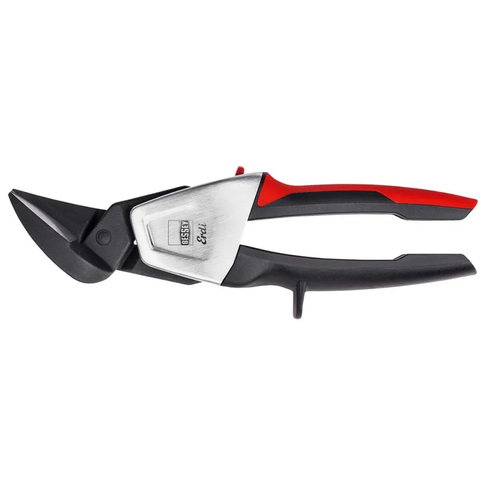 Bessey D39ASSL - Sheet acero scissors continuous straight and curved cuts Bessey D39ASSL left cut