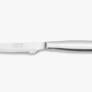 Bisagra Oculta Coltello Bistecca Monoblocco Filo Seghettato
