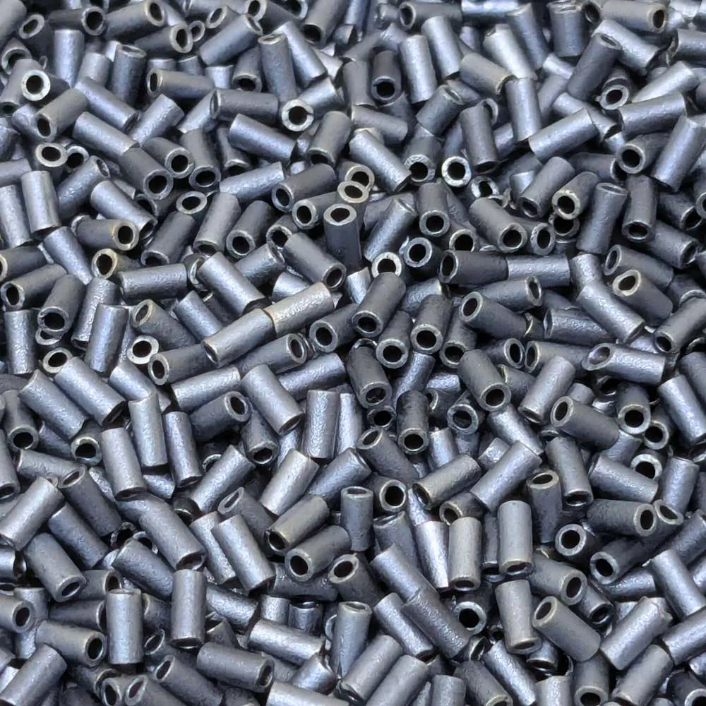 Bugle Miyuki 3mm Apagado Gunmetal – 5 gr.