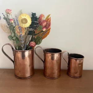 Chopes à bière en cuivre retro para Puertas de hasta 40 kg