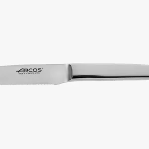 Coltello Bistecca Monoblock Lama Seghettata 110 mm Juego de 4 Unidades