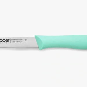 Coltello Spelucchino Colore Menta Serie Nova 100 mm con 4 Tornillos Incluidos