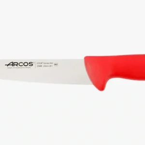 Couteau à découper rouge 2900 200 mm con Resorte de Cierre Automático