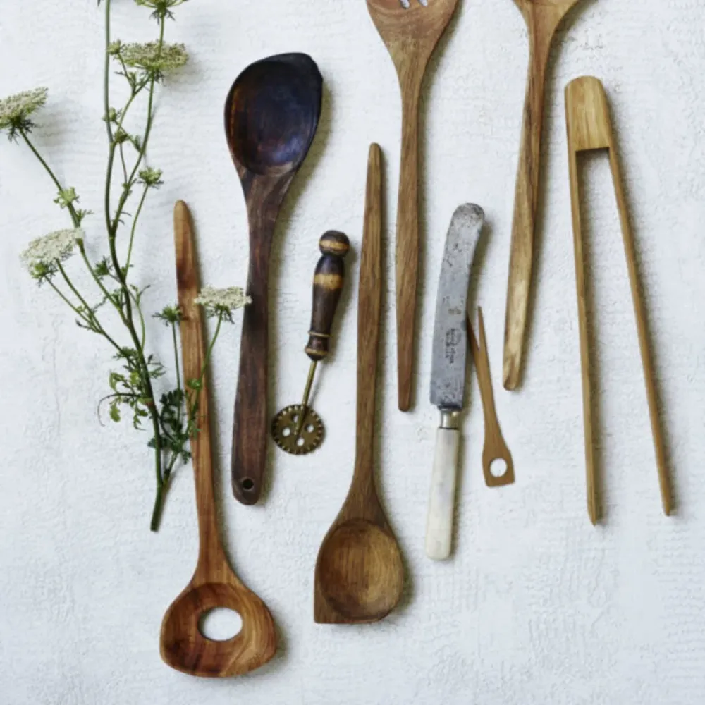 Nicolas Vahé Naturaleza Acacia Wood Spoon Fácil Instalación