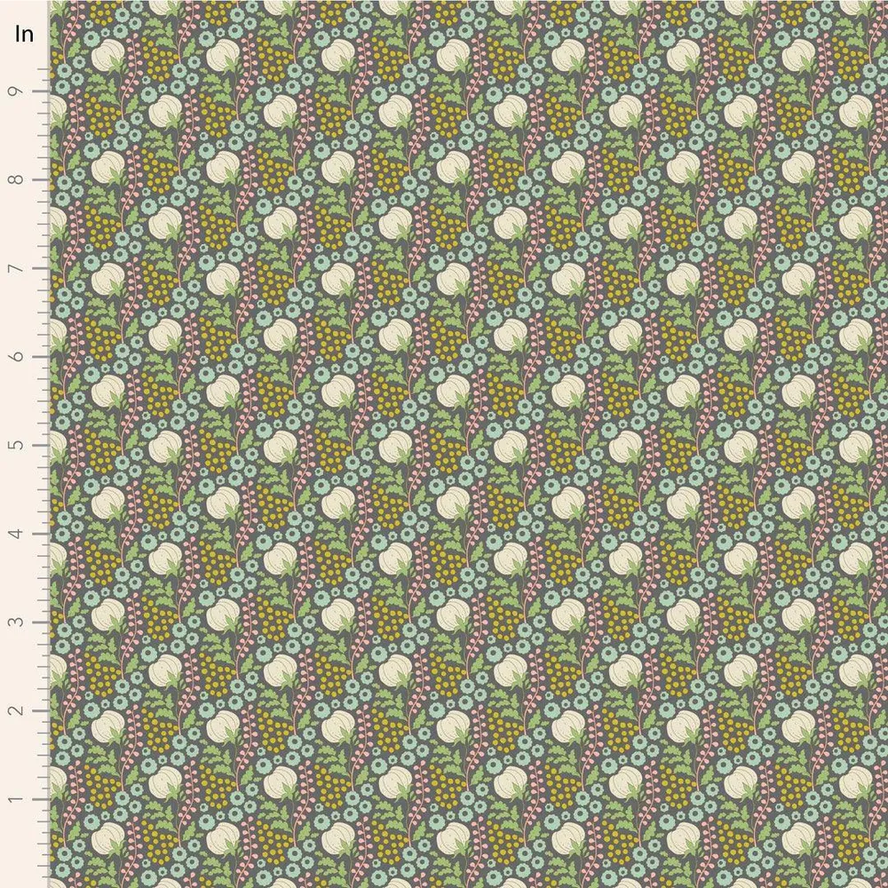 Pesado Industrial Tilda Sanctuary - Cottonfield Greygreen