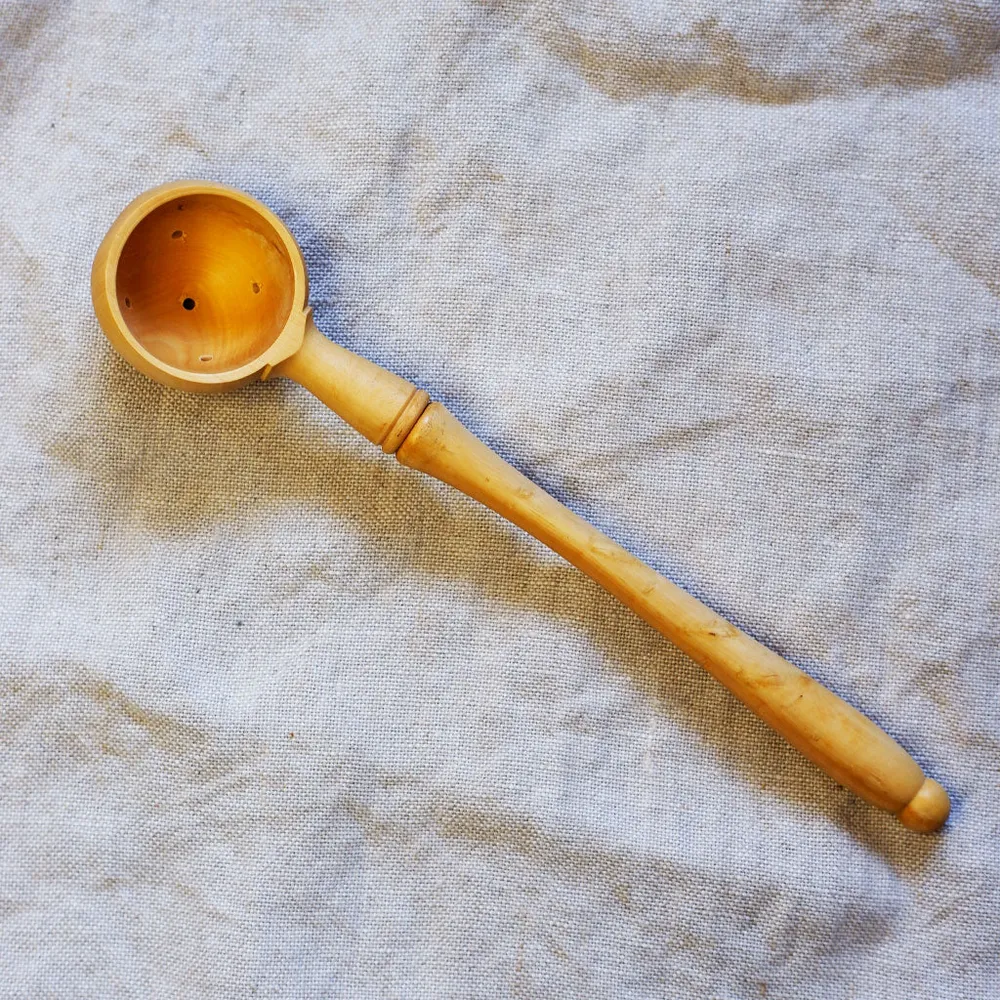 Wooden Olive Spoon Roger Orfevre