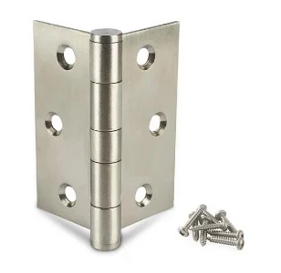 Acero Inoxidable 304 Bisagra capuchina satinada 3"x3" c/unidad - X-TREMA