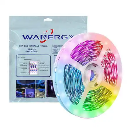 Tira Léd Caballo de Troya 5050/60D RGB Wanergy para Puertas de Exterior
