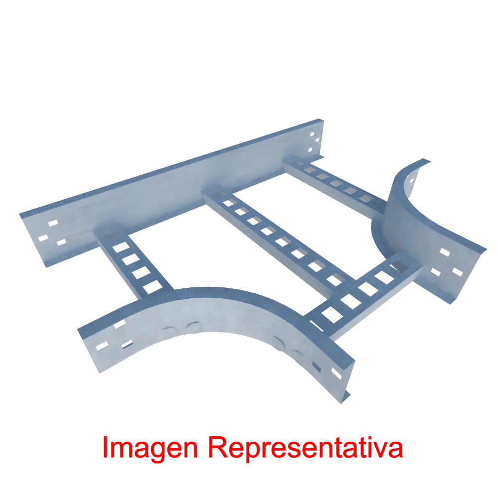Bisagra de Puerta Pesada Charola Horizontal "T" Tecnotray 6"