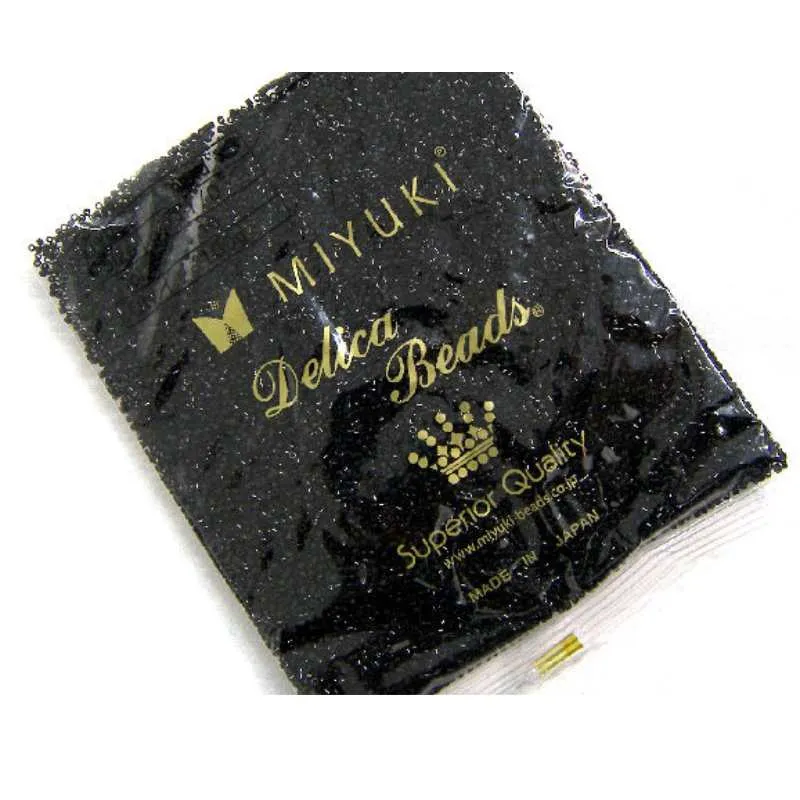 100 gr. Delicas 11/0 Miyuki - Azabache DB010