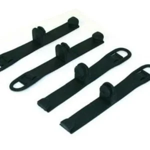 BIHR Enduro Headlight Straps Goma Orange
