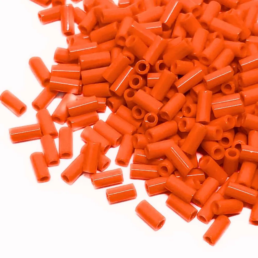 Bugle Miyuki 3mm Opaco Orange – 5 gr. col. 406