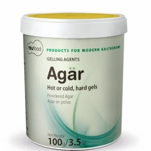 Agär - AGAR EN POLVO – S-100 gr de 3 x 3 Pulgadas
