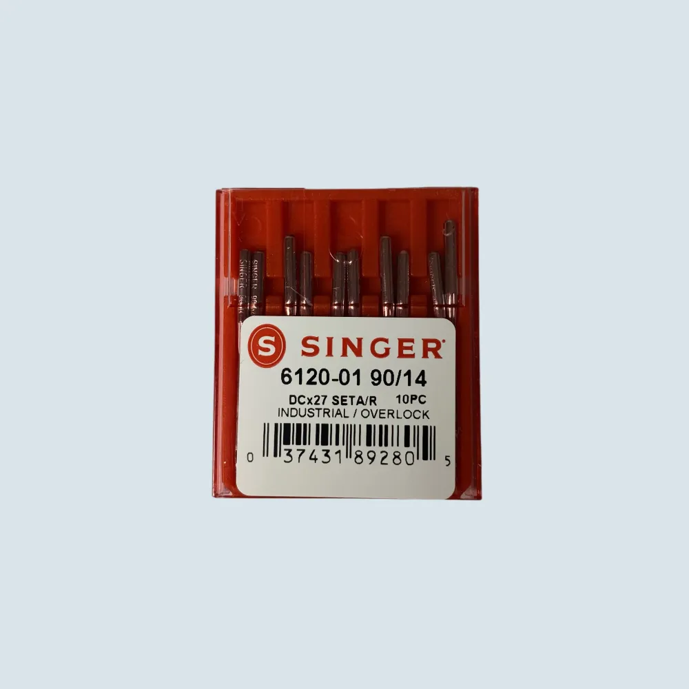 Aguja Indust. Overlock 14/90 de 3 x 3 Pulgadas