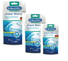 Dr. Beckmann Súper Blanco Intenso 80 gr X 3 unidades con 2 ños de Garantí