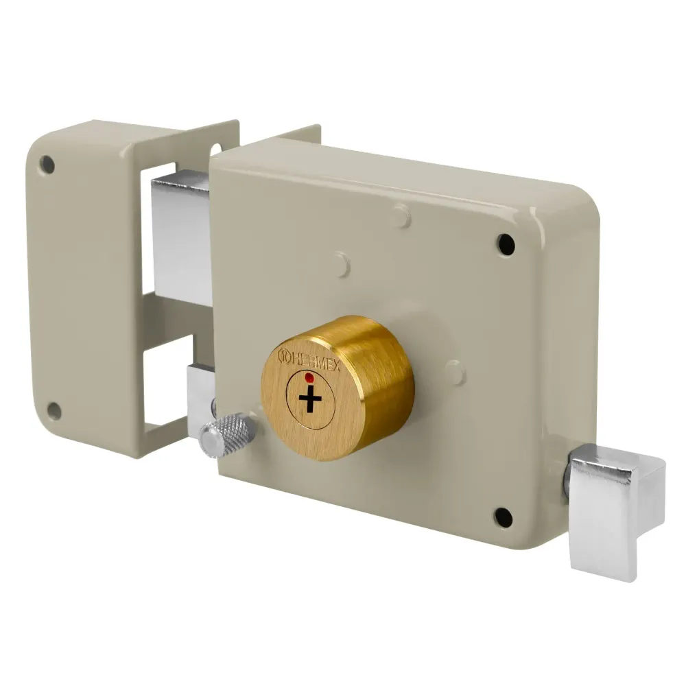 Cerradura de sobreponer clasica instala-facil tetra izq. Cs-85i hermex ofrecer 15cs con Rodamientos de Bolas