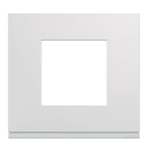 Hager Plaque gallery plastique injecté 1 poste íntegro WXP0002