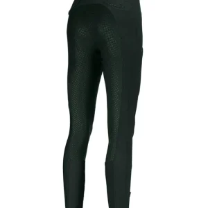 Laure Midwaist Full Grip Breeches Dark Menta 14