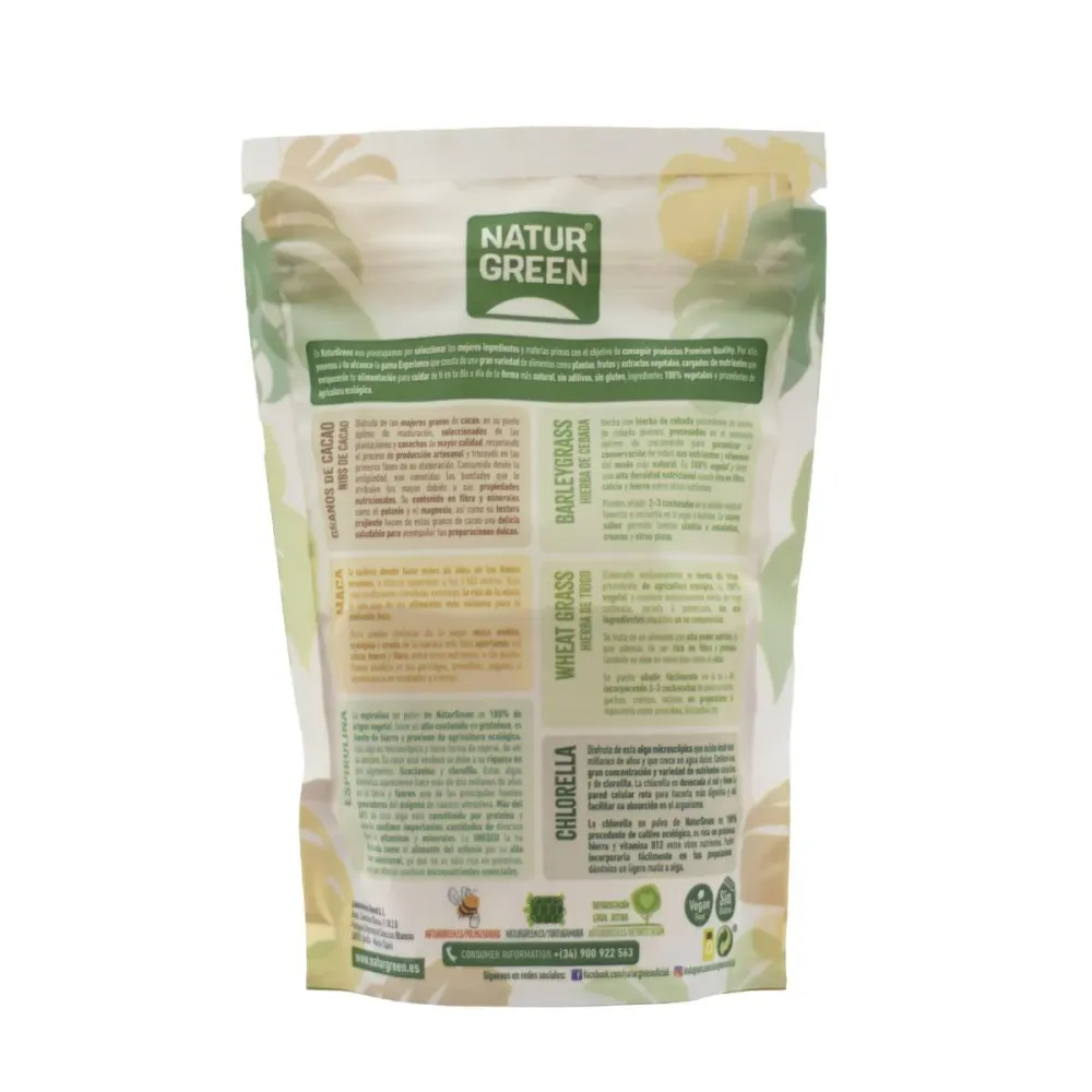 Maca BIO Naturgreen 200 gr Juego de 4 Unidades