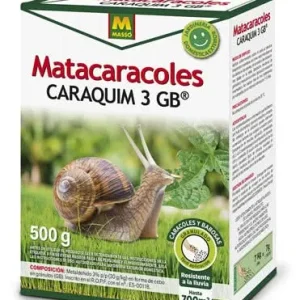 Matacaracoles Caraquim 3 GB 500 gr - Masso para Puertas de Gabinete