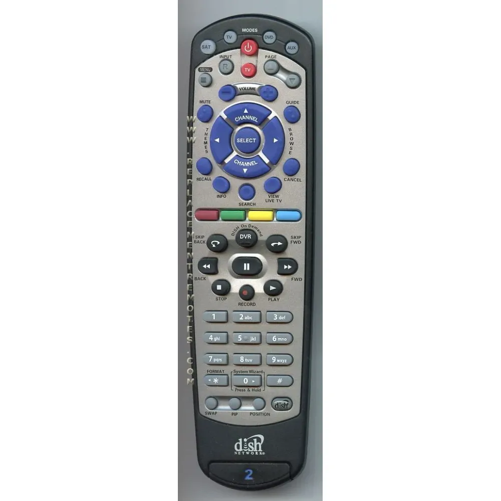 Pesado Industrial Control remoto satelital Dish-Network 173954 21.0 IR/UHF PRO