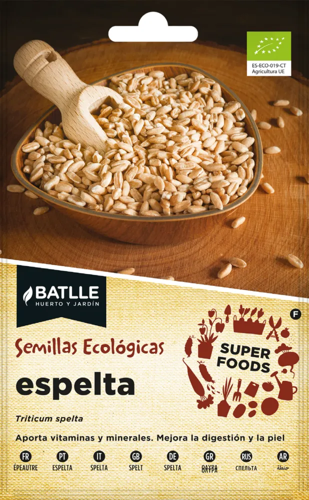 Semillas Espelta Super Foods Batlle para Puertas de hasta 40 kg