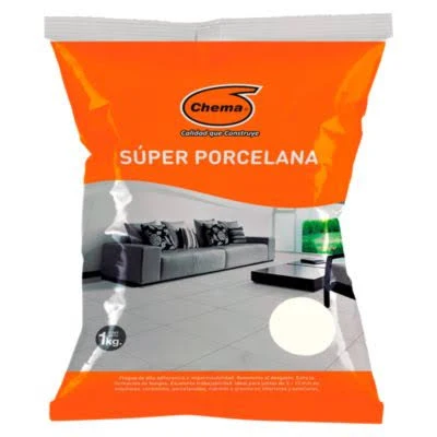 Super porcelana azul 1kg - Chema de 3 x 3 Pulgadas